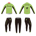 Cannondale绿色长袖套装