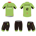 Cannondale绿色短袖套装