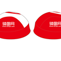 红白骑行海盗帽