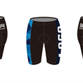 “碎片”骑行短裤